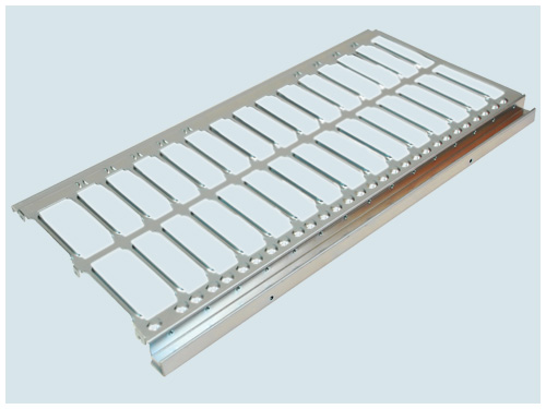 Card frame for high-density electronics