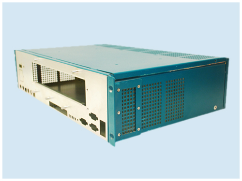 Precision-fabricated electronic enclosure