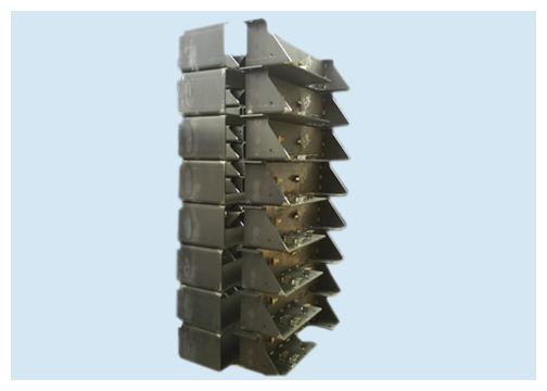 Multi-part fabricated sheet metal assembly