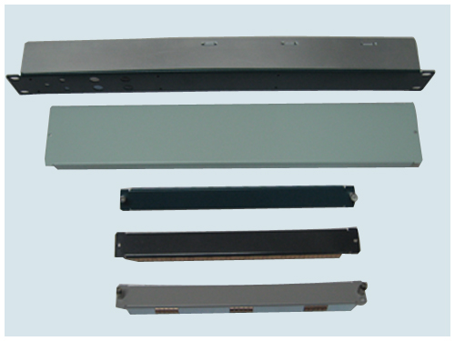 Precision-cut face plates and panel fascias